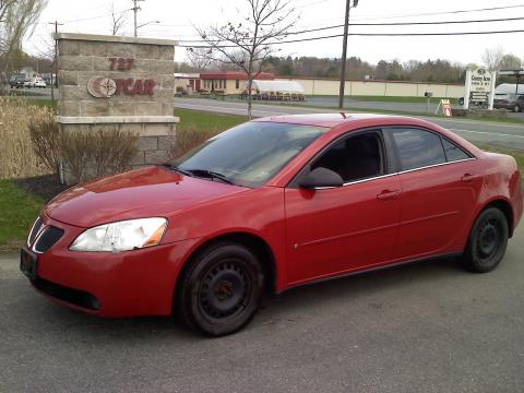 Crimson Red Pontiac G6 Sedan. Click to enlarge. Crimson Red Pontiac G6 Sedan. Click to enlarge.