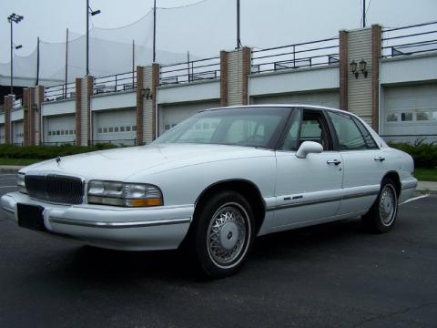 Bright White Buick Park Avenue .  Click to enlarge.