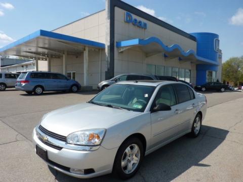 Galaxy Silver Metallic Chevrolet Malibu LT V6 Sedan.  Click to enlarge.