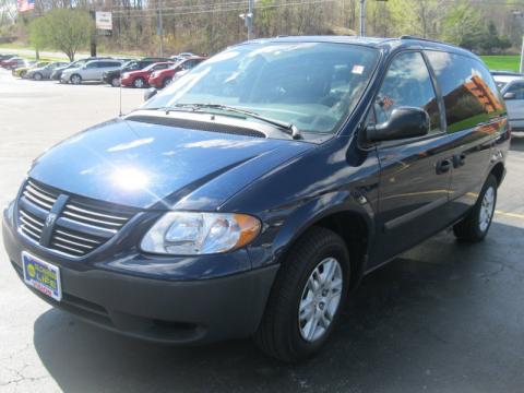 Midnight Blue Pearl Dodge Caravan SE.  Click to enlarge.