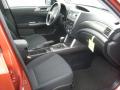  2011 Subaru Forester Black Interior #6