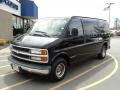 Front 3/4 View of 2001 Chevrolet Express 1500 Cargo Van #1