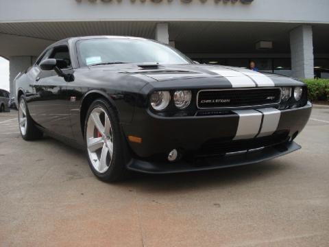 Brilliant Black Crystal Pearl Dodge Challenger SRT8 392.  Click to enlarge.