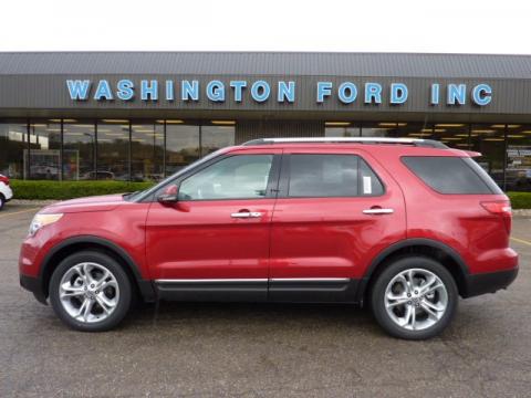 Red Candy Metallic Ford Explorer Limited 4WD.  Click to enlarge.