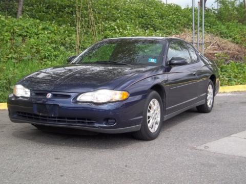 Medium Regal Blue Metallic Chevrolet Monte Carlo LS.  Click to enlarge.