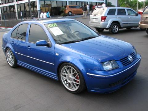 Blue Lagoon Metallic Volkswagen Jetta GLI Sedan.  Click to enlarge.