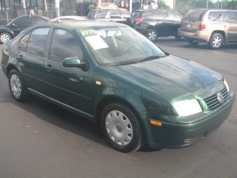 Bright Green Pearl Volkswagen Jetta GL Sedan.  Click to enlarge.