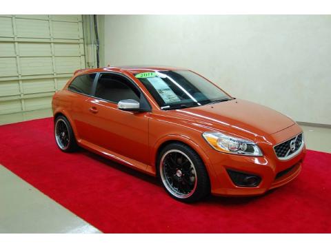 Orange Flame Metallic Volvo C30 T5.  Click to enlarge.