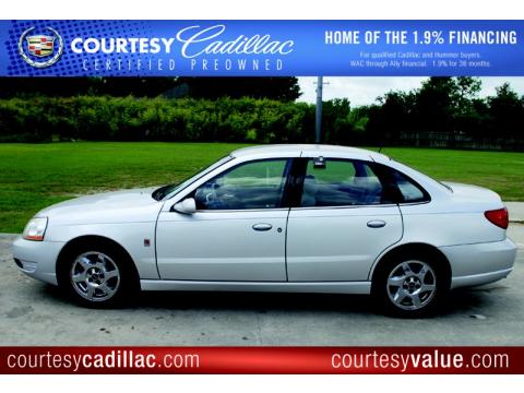 Silver Platinum Saturn L Series L300 Sedan.  Click to enlarge.