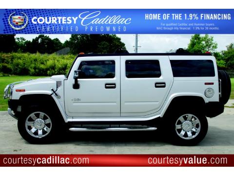 Limited Edition Silver Ice Hummer H2 SUV Silver Ice.  Click to enlarge.