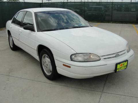 Bright White Chevrolet Lumina .  Click to enlarge.