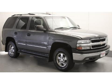 Medium Charcoal Gray Metallic Chevrolet Tahoe LS 4x4.  Click to enlarge.
