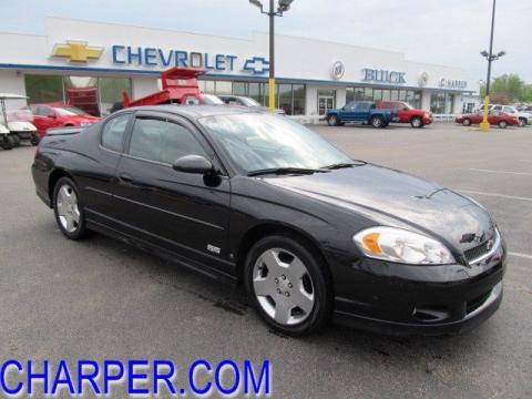 Black Chevrolet Monte Carlo SS.  Click to enlarge.