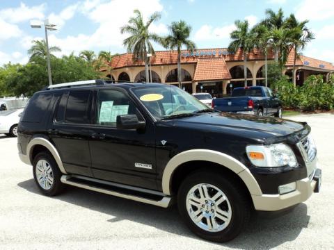 Black Ford Explorer Eddie Bauer.  Click to enlarge.