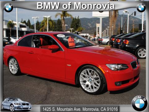 Crimson Red BMW 3 Series 328i Convertible.  Click to enlarge.