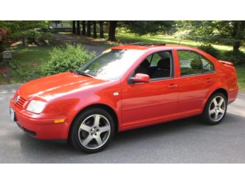 Tornado Red Volkswagen Jetta GLI Sedan.  Click to enlarge.