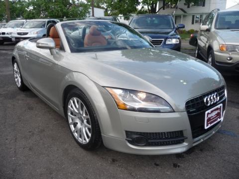 Sahara Silver Metallic Audi TT 3.2 quattro Roadster.  Click to enlarge.