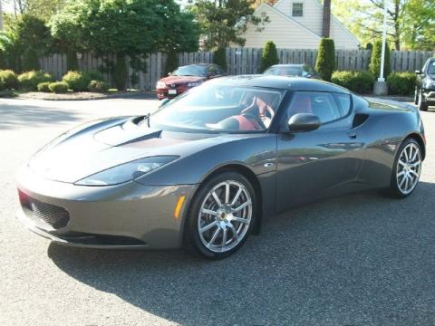 Lifestyle Graphite Gray Lotus Evora Coupe.  Click to enlarge.