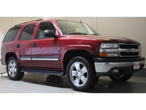 Sport Red Metallic Chevrolet Tahoe LS 4x4.  Click to enlarge.