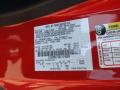 Ford Color Code PQ Race Red #14