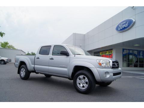 Silver Streak Mica Toyota Tacoma V6 Double Cab 4x4.  Click to enlarge.