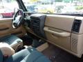  2002 Jeep Wrangler Camel Beige/Dark Green Interior #14