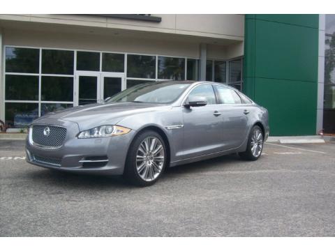 Lunar Grey Metallic Jaguar XJ XJL.  Click to enlarge.