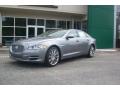 Front 3/4 View of 2011 Jaguar XJ XJL #1