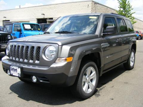 Mineral Gray Metallic Jeep Patriot Latitude 4x4.  Click to enlarge.