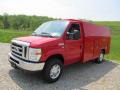 Front 3/4 View of 2011 Ford E Series Cutaway E350 Commercial Utility Truck #7