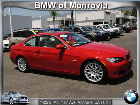 Crimson Red BMW 3 Series 328i Coupe.  Click to enlarge.