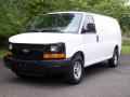 Front 3/4 View of 2008 Chevrolet Express 2500 Commercial Van #2