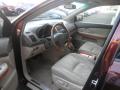  2008 Lexus RX Ivory Interior #7