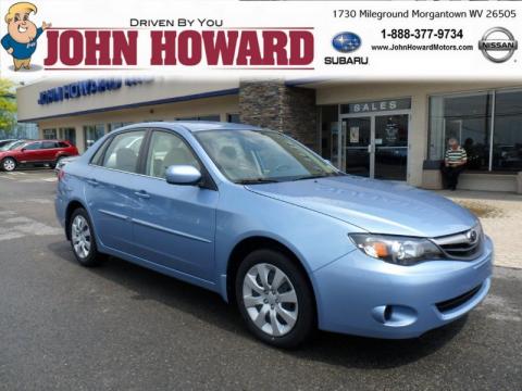 Sky Blue Pearl Subaru Impreza 2.5i Sedan.  Click to enlarge.