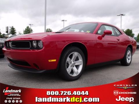 Redline 3-Coat Pearl Dodge Challenger SE.  Click to enlarge.