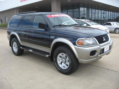 Memphis Blue Pearl Mitsubishi Montero Sport XLS 4x4.  Click to enlarge.