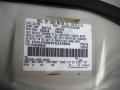 Ford Color Code TS Silver Frost Metallic #13
