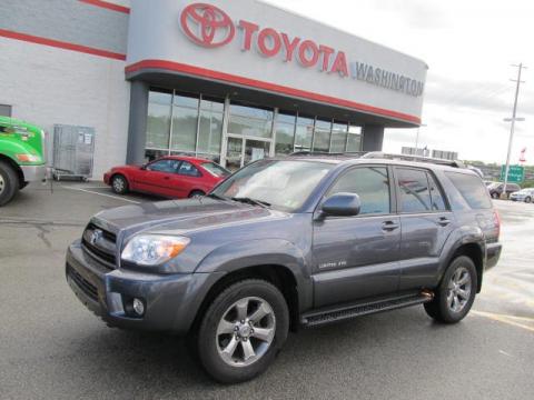 Galactic Gray Mica Toyota 4Runner Limited 4x4.  Click to enlarge.