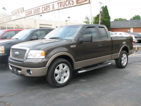 Dark Stone Metallic Ford F150 Lariat SuperCab.  Click to enlarge.