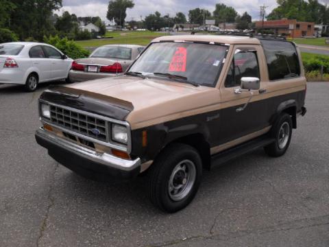 Light Chestnut/Dark Chestnut Ford Bronco II XL.  Click to enlarge.