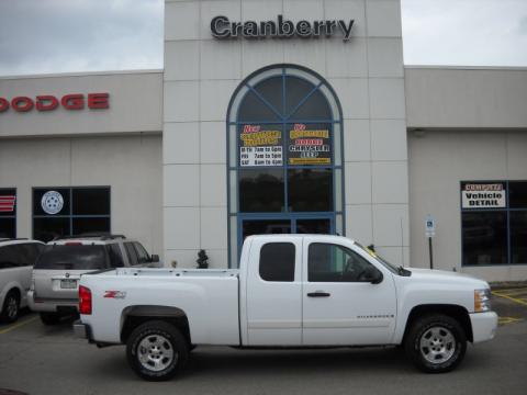 Summit White Chevrolet Silverado 1500 LT Z71 Extended Cab 4x4. Click to enlarge. Summit White Chevrolet Silverado 1500 LT Z71 Extended Cab 4x4. Click to enlarge.