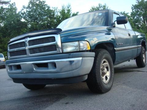 Emerald Green Metallic Dodge Ram 1500 SLT Extended Cab.  Click to enlarge.