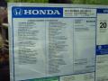  2011 Honda Element EX Window Sticker #9