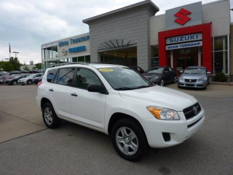 Toyota Rav4 2009 White. Super White 2009 Toyota RAV4 I4 with Ash Gray interior Super White Toyota