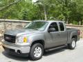 Front 3/4 View of 2007 GMC Sierra 1500 Z71 Extended Cab 4x4 #4