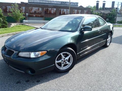 Dark Forest Green Metallic Pontiac Grand Prix GT Coupe.  Click to enlarge.