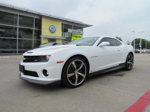 Summit White Chevrolet Camaro SS Coupe.  Click to enlarge. Summit White Chevrolet Camaro SS Coupe.  Click to enlarge.