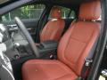  2011 Jaguar XF Spice Red/Warm Charcoal Interior #8