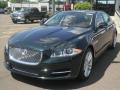Front 3/4 View of 2011 Jaguar XJ XJL #1