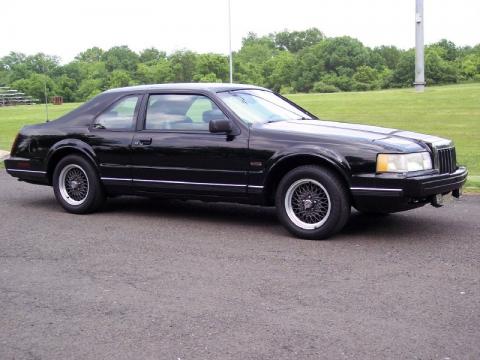 Black Lincoln Mark VII LSC.  Click to enlarge.